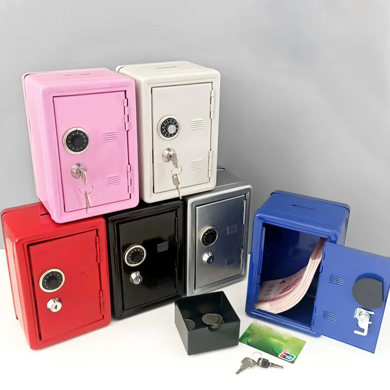 Safe Box Organizer Iron Pink Desk Decorative Box Piggy Bank Metal Mini Cabinet Money Storage Box Kawaii Storage Box
Safe Box Organizer Iron Pink Desk Decorative Box Piggy Bank Metal Mini Cabinet Money Storage Box Kawaii Storage Box