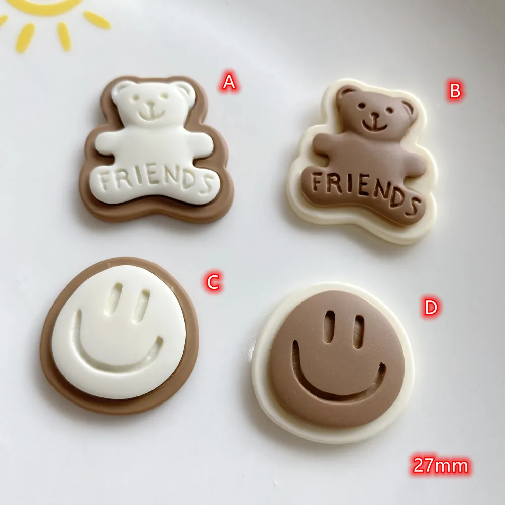 20Pcs Resin Flat back Cabochon Slime Charms for Jewelry Making Resin Cabohons Flatback Friends Bear Smile Face DIY Accessories
20Pcs Resin Flat back Cabochon Slime Charms for Jewelry Making Resin Cabohons Flatback Friends Bear Smile Face DIY Accessories