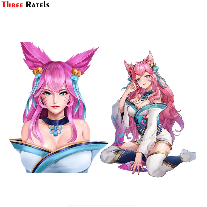Наклейки и Переводные картинки Three Ratels B607 Ahri And Spirit Blossom Ahri League Of Legends для девочек, милый аниме стиль
Наклейки и Переводные картинки Three Ratels B607 Ahri And Spirit Blossom Ahri League Of Legends для девочек, милый аниме стиль