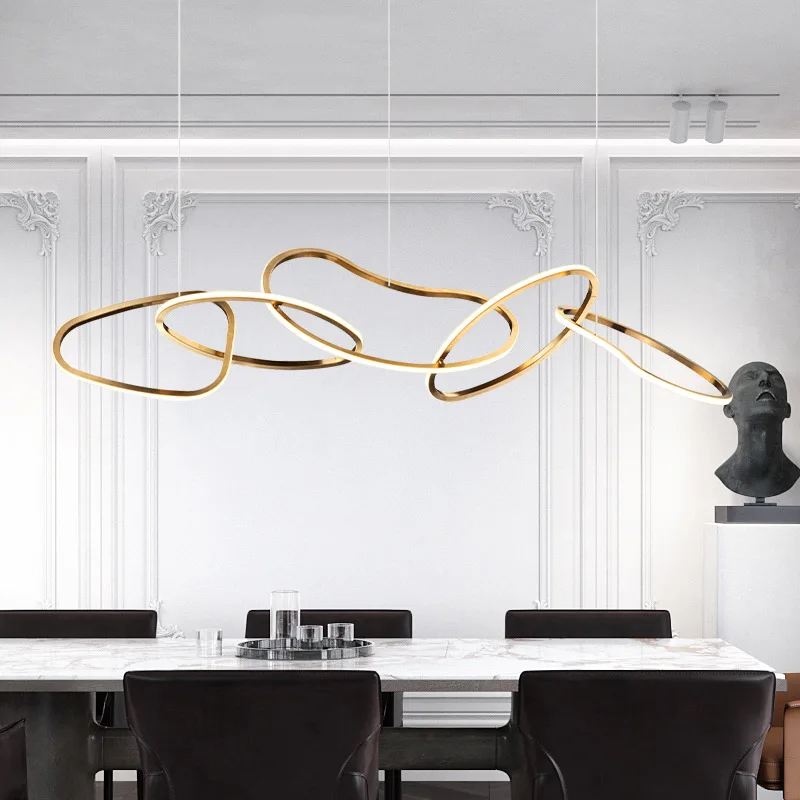Led Chandelie Lights For Living Room Diningroom Gold Plating Stainess Steel Colgante Lustre Avize lampadario Hanging Lamp
Led Chandelie Lights For Living Room Diningroom Gold Plating Stainess Steel Colgante Lustre Avize lampadario Hanging Lamp