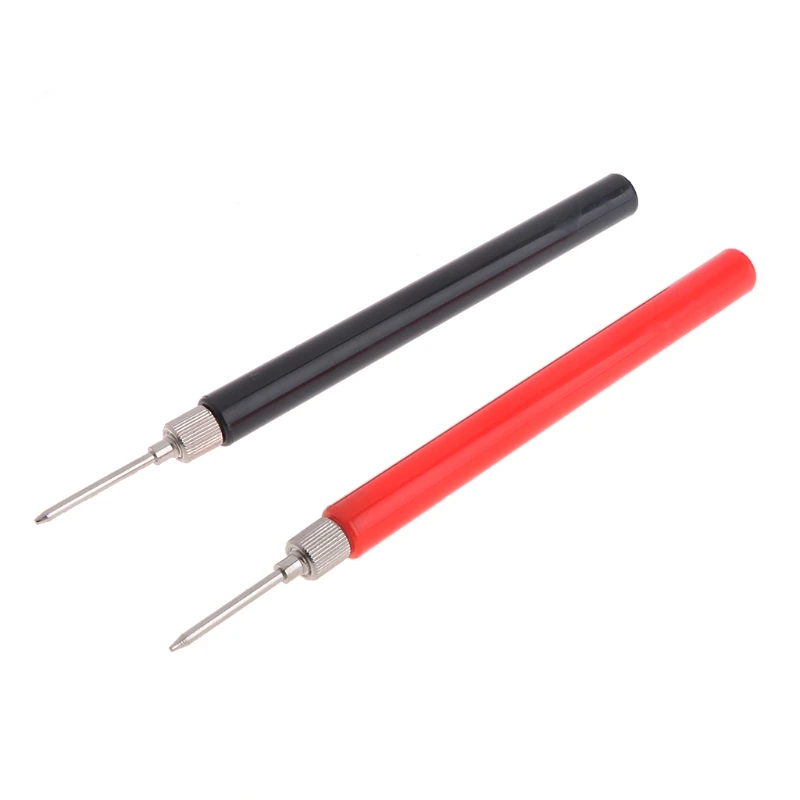 2PCS 128mm Spring Test Probe Tips Insulated Test Hook Wire Connector for Multimeter Stainless Steel Needle Test Leads Pin
2PCS 128mm Spring Test Probe Tips Insulated Test Hook Wire Connector for Multimeter Stainless Steel Needle Test Leads Pin