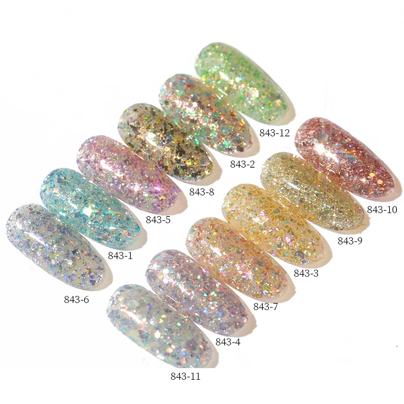 12 Colors 3D Nail Art Mixed Shaped nail gel Glitter Powder DIY Dust Glitter Glitter Sequins Manicure Decoration
12 Colors 3D Nail Art Mixed Shaped nail gel Glitter Powder DIY Dust Glitter Glitter Sequins Manicure Decoration