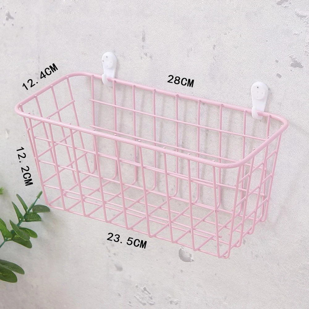 Iron Kitchen hanging basket Household desktop Art storage basket bathroom storage box Sundries Wall Organizer Rack +suction cup
Iron Kitchen hanging basket Household desktop Art storage basket bathroom storage box Sundries Wall Organizer Rack +suction cup