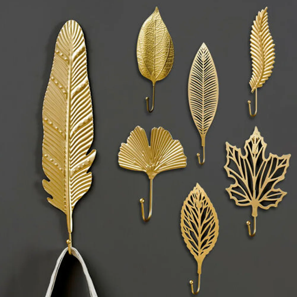 2 Pcs Nordic Style Hole Free Decorative Clothes And Hats Leaf Hook Iron Garment Shop Fitting Room Hotel Entrance Single Hook
2 Pcs Nordic Style Hole Free Decorative Clothes And Hats Leaf Hook Iron Garment Shop Fitting Room Hotel Entrance Single Hook