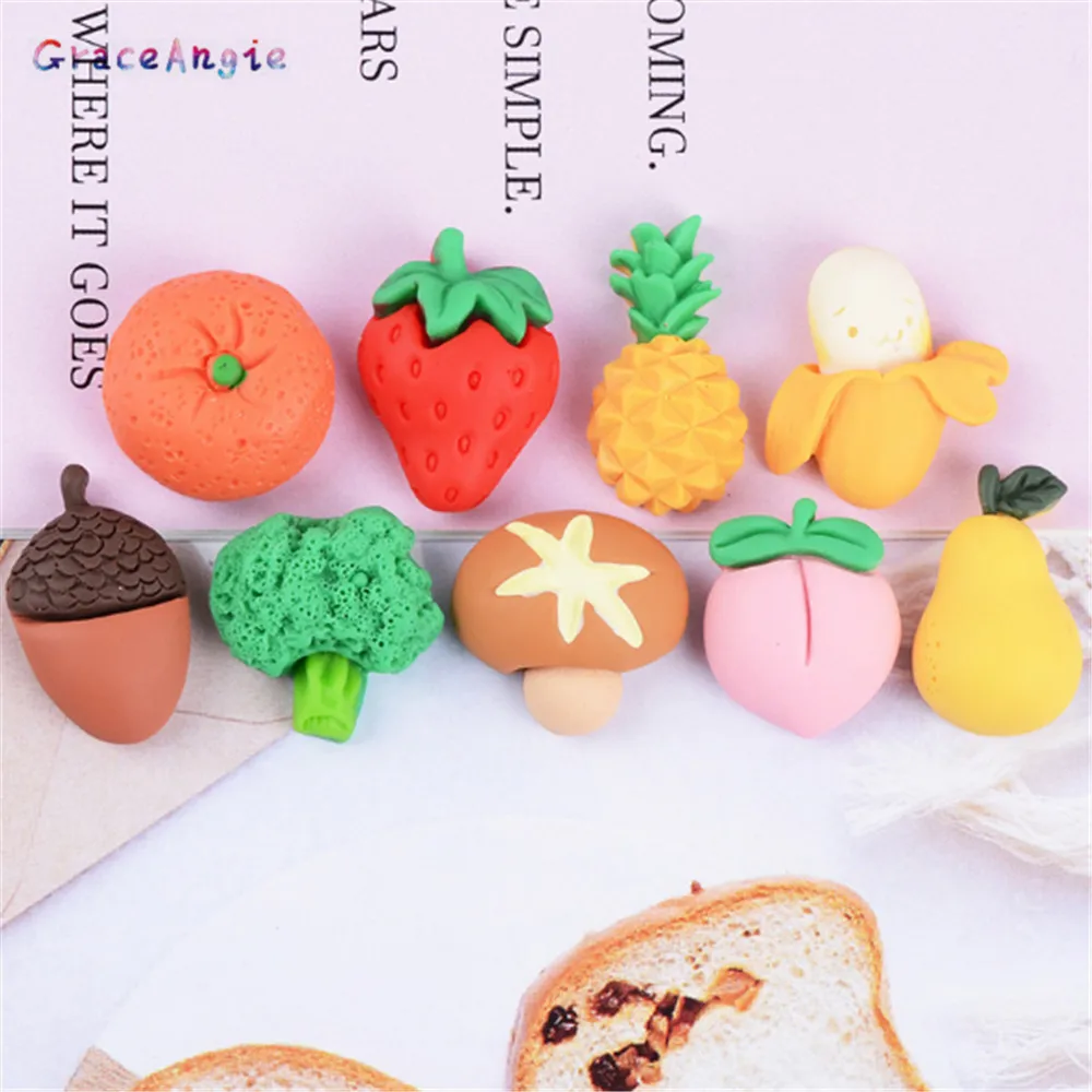 20pcs Lovely Fruit flatback Resin Cabochons Vogetables Jewelry Brooch Pins DIY Scrapbook Cartoon Hair Craft DIY phone Headwear 
20pcs Lovely Fruit flatback Resin Cabochons Vogetables Jewelry Brooch Pins DIY Scrapbook Cartoon Hair Craft DIY phone Headwear