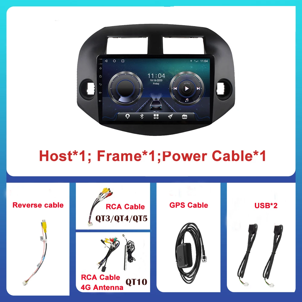 For Toyota RAV4 2007-2011 10 DSP Android Car Radio Multimedia Player GPS Navigation Auto Stereo Audio BT FM 4G WiFi & Camera
For Toyota RAV4 2007-2011 10 DSP Android Car Radio Multimedia Player GPS Navigation Auto Stereo Audio BT FM 4G WiFi & Camera