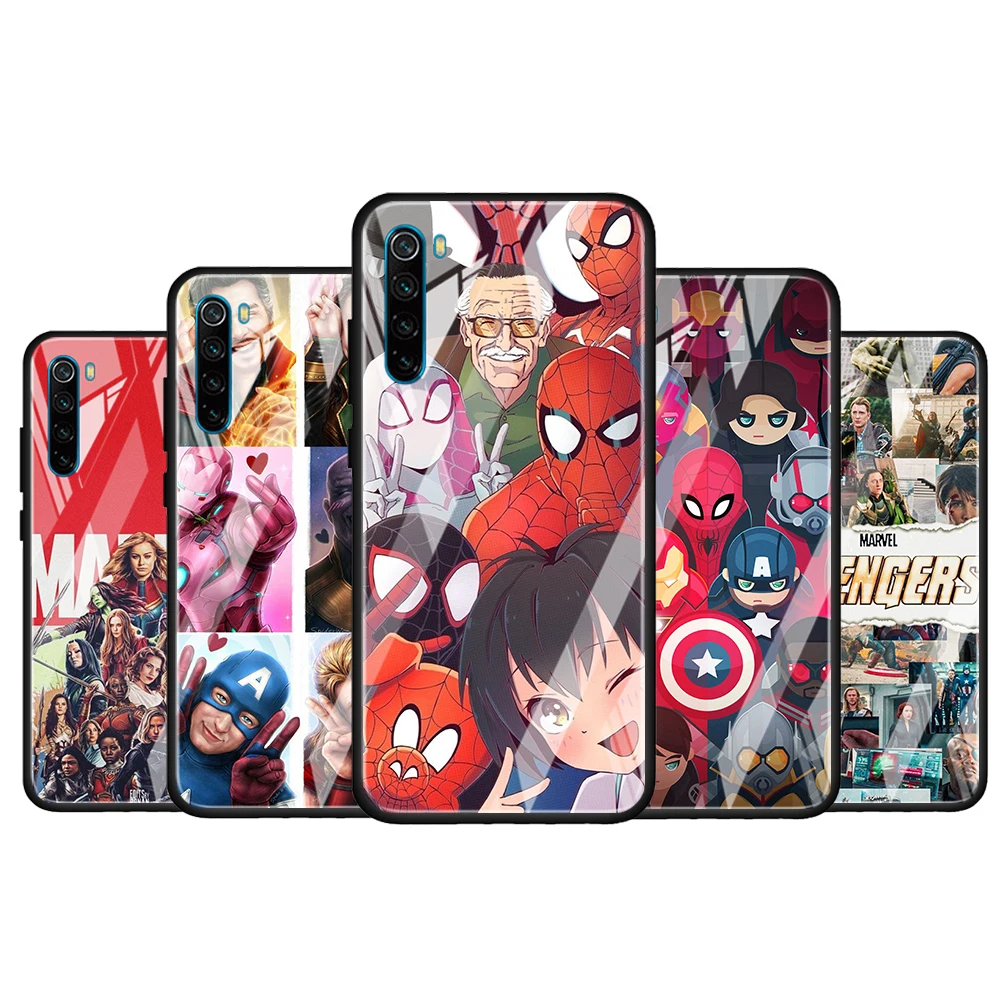 Marvel Hero Spider-Man for Xiaomi Redmi K40 K30 K20 Pro Plus 9C 9A 9 8A 7 Luxury Shell Tempered Glass Phone Case Cover
Marvel Hero Spider-Man for Xiaomi Redmi K40 K30 K20 Pro Plus 9C 9A 9 8A 7 Luxury Shell Tempered Glass Phone Case Cover
