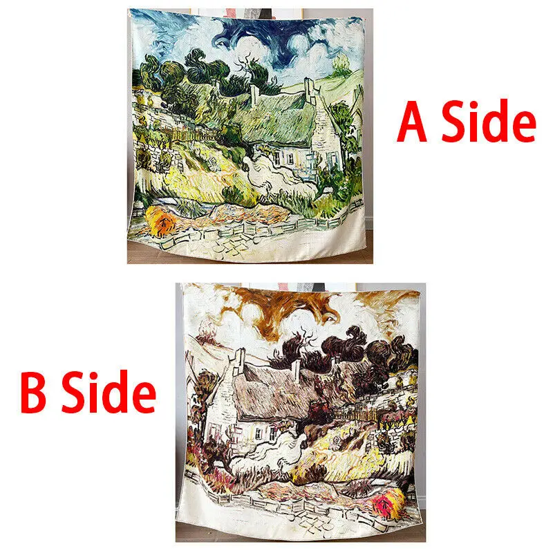 70% Cashmere 30% Silk Scarf Women Fashion Double-sided Tree House Shawl Stole Hijab Oversize Kerchief Turban 135*135cm
70% Cashmere 30% Silk Scarf Women Fashion Double-sided Tree House Shawl Stole Hijab Oversize Kerchief Turban 135*135cm