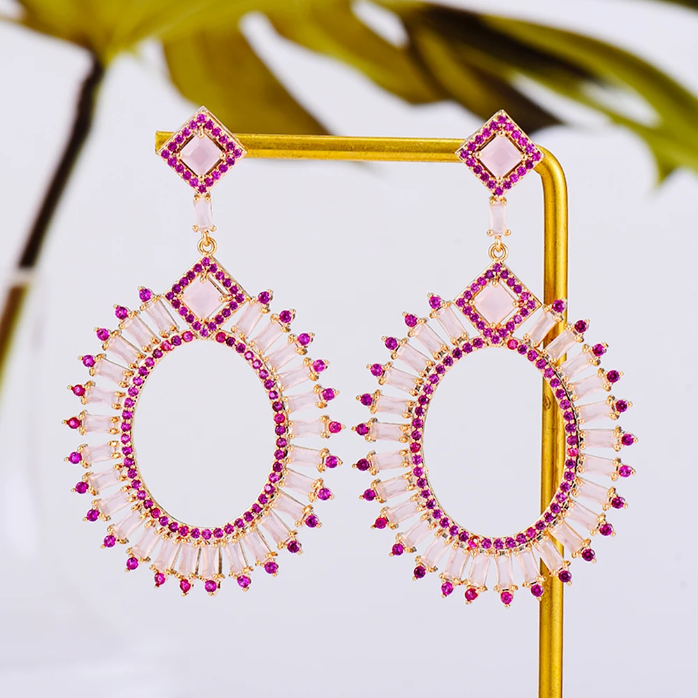 Блестящие Розовые висячие серьги GODKI Jimbora 60 мм в нигерийском стиле, висячие серьги для свадьбы, помолвки вечерние ринки, шоу, новинка 2021
Блестящие Розовые висячие серьги GODKI Jimbora 60 мм в нигерийском стиле, висячие серьги для свадьбы, помолвки вечерние ринки, шоу, новинка 2021