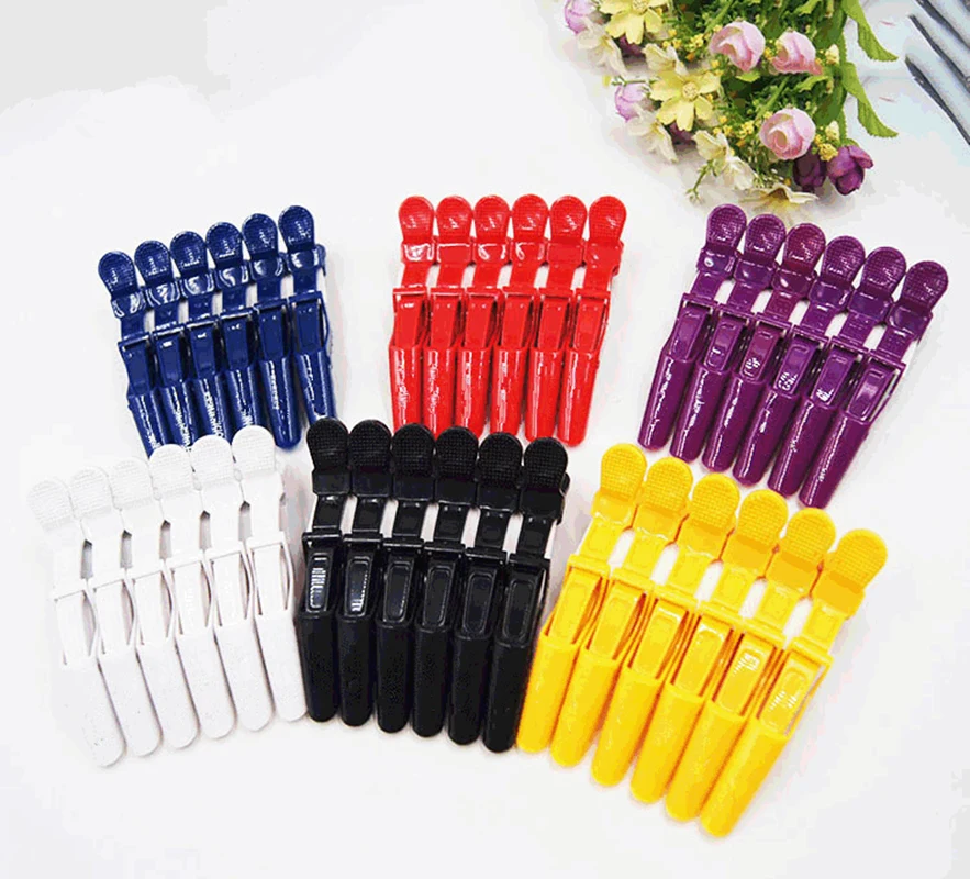 1@# 6pcs Plastic Hair Clip Hairdressing Clamps Claw Hair Section Clips Grip Cutting Barbers For Salon Hair Styling Accessories
1@# 6pcs Plastic Hair Clip Hairdressing Clamps Claw Hair Section Clips Grip Cutting Barbers For Salon Hair Styling Accessories