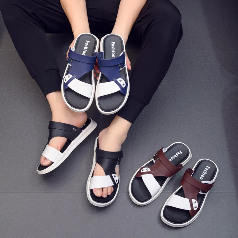 New summer net celebrity trend Korean version of dual-use sandals men's outer sandals
New summer net celebrity trend Korean version of dual-use sandals men's outer sandals