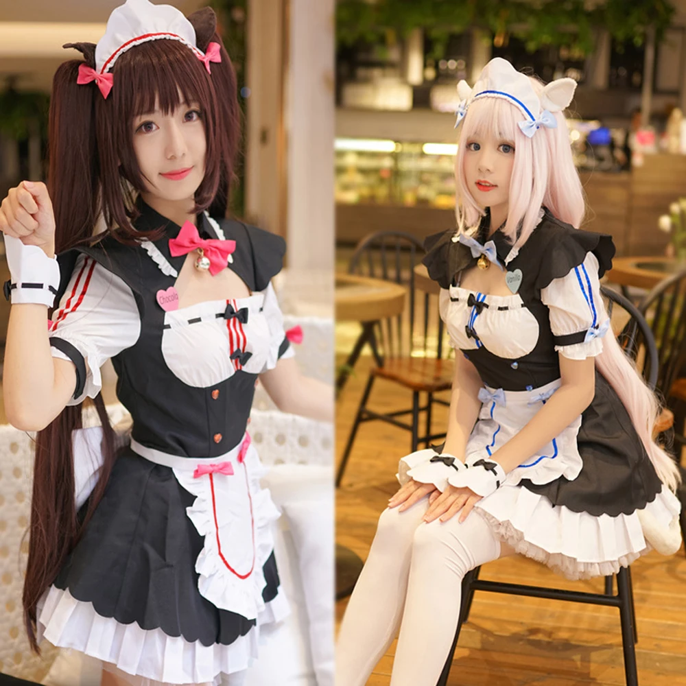 Женский костюм некопары, чокола, ваниль, костюм горничной, костюм кошки, Неко, платье горничной, Униформа, полный комплект
Женский костюм некопары, чокола, ваниль, костюм горничной, костюм кошки, Неко, платье горничной, Униформа, полный комплект