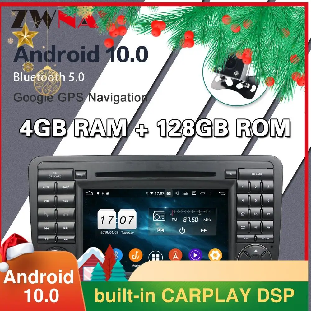 128GB Carplay Android 10 screen Car Multimedia DVD Player for BENZ ML CLASS car GPS Navi Auto Radio Audio Music Stereo Head unit
128GB Carplay Android 10 screen Car Multimedia DVD Player for BENZ ML CLASS car GPS Navi Auto Radio Audio Music Stereo Head unit