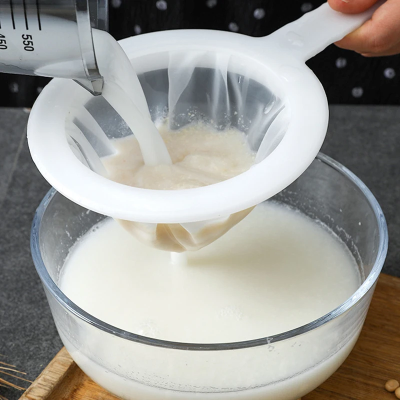 100/200/400 Mesh Ultra-fine Strainer Camping Kitchen Nylon Mesh Filter For Soy Milk Coffee Juice Yogurt Wine Tea Filtration
100/200/400 Mesh Ultra-fine Strainer Camping Kitchen Nylon Mesh Filter For Soy Milk Coffee Juice Yogurt Wine Tea Filtration