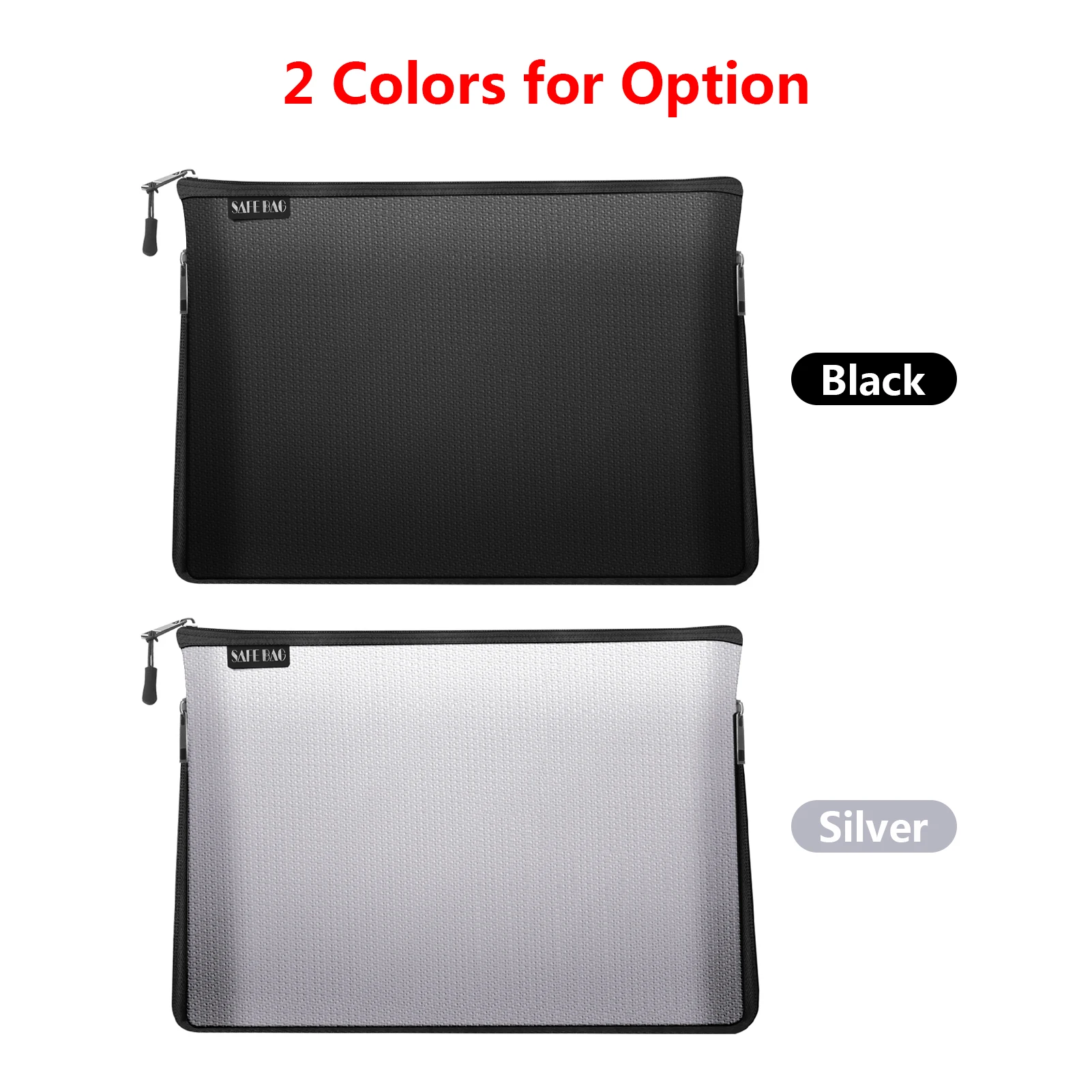 Fireproof Safe Money Bag Fire and Water Resistant Expandable Document Bag File Folder Storage Pouch Holder with Zipper
Fireproof Safe Money Bag Fire and Water Resistant Expandable Document Bag File Folder Storage Pouch Holder with Zipper