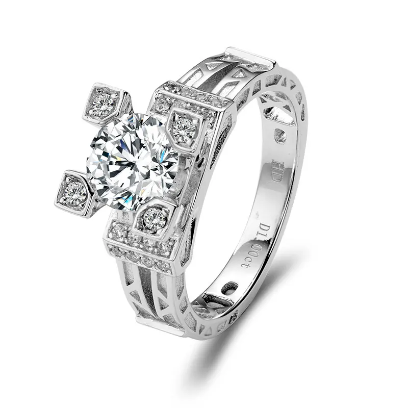 4 Claw Moissanite Wedding Rings S925 Sterling Silver Round Cut Women Rings D Color Women Wedding Anniversary 4.25-7.5 inch
4 Claw Moissanite Wedding Rings S925 Sterling Silver Round Cut Women Rings D Color Women Wedding Anniversary 4.25-7.5 inch