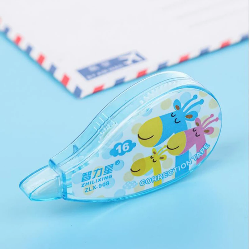 16m Cartoon Animal Correction Belt Cute Bear Correction Belt Children'S Stationery Gifts School Office Supplies (Random Colors)
16m Cartoon Animal Correction Belt Cute Bear Correction Belt Children'S Stationery Gifts School Office Supplies (Random Colors)