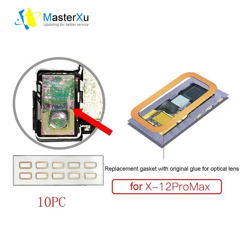 MaterXu I2C Face ID Repair Original Glue Rubber Replacement Gasket For iPhone X-12 Pro MAX Dot Matrix Projector Repair Tool
MaterXu I2C Face ID Repair Original Glue Rubber Replacement Gasket For iPhone X-12 Pro MAX Dot Matrix Projector Repair Tool