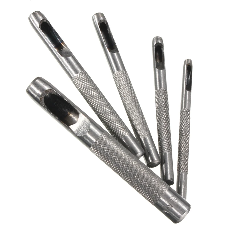Hot 5pcs Hole Leather Belt Cutter Craft Hollow Punch DIY Tool 3mm-8mm Set Puncher
Hot 5pcs Hole Leather Belt Cutter Craft Hollow Punch DIY Tool 3mm-8mm Set Puncher