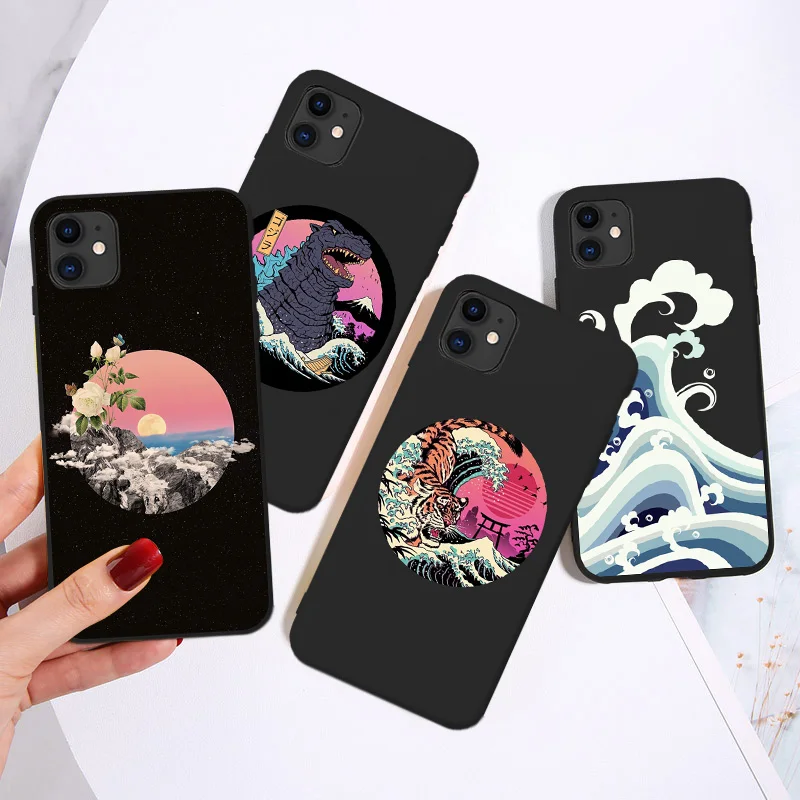 Wave Phone Case For Coque iphone 12 11 Pro Max 7 8 6s Plus Cover For Funda iphone SE 2020 X XR XS Max Nippon Coastline painting
Wave Phone Case For Coque iphone 12 11 Pro Max 7 8 6s Plus Cover For Funda iphone SE 2020 X XR XS Max Nippon Coastline painting