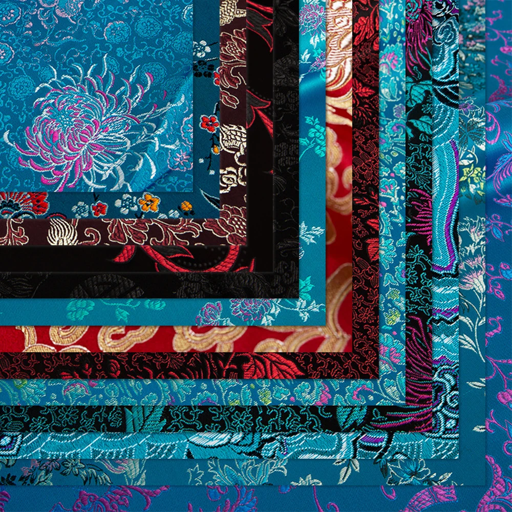 Парча жаккардовая ткань для шитья кимоно, Лоскутная Ткань для шитья одежды, платья, стеганые, рукоделие DIY, по двору 
Парча жаккардовая ткань для шитья кимоно, Лоскутная Ткань для шитья одежды, платья, стеганые, рукоделие DIY, по двору