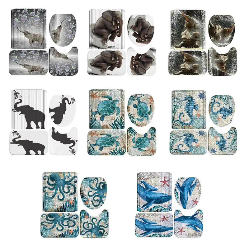 Christmas 3D Digital,Printing Shower.Curtain 4 Pieces For Home / Hotel / Party.Decoration 180 * 180cm
Christmas 3D Digital,Printing Shower.Curtain 4 Pieces For Home / Hotel / Party.Decoration 180 * 180cm