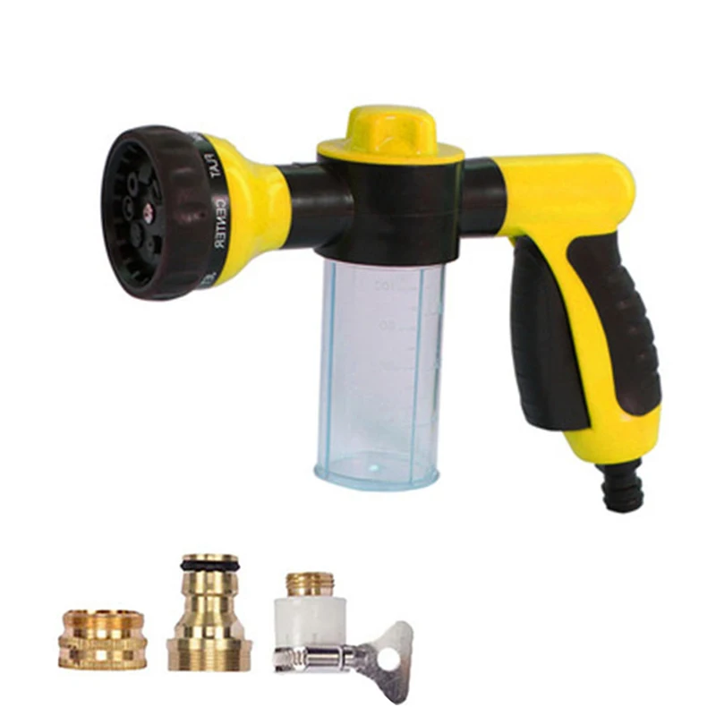 Multifunctional foam water gun high pressure car wash water gun high pressure water gun foam pot household car foam gun
Multifunctional foam water gun high pressure car wash water gun high pressure water gun foam pot household car foam gun
