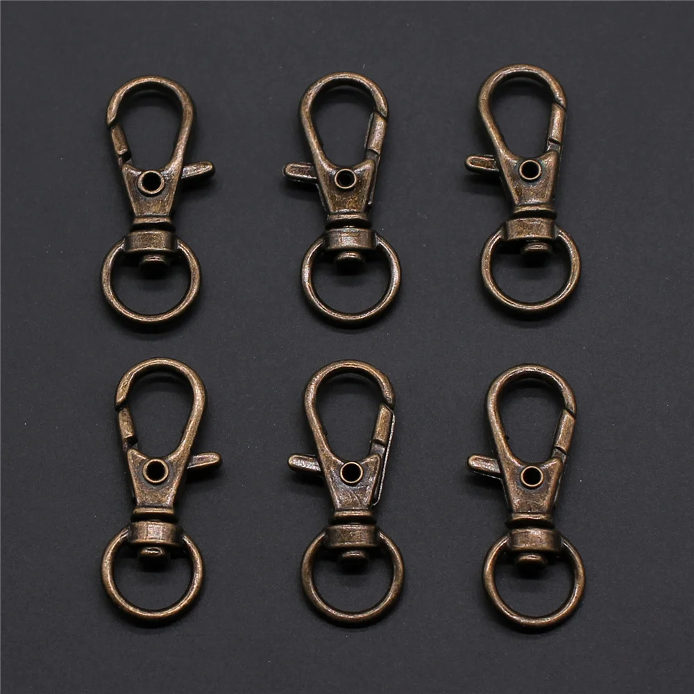 10pcs 13x32mm Bag Keychain DIY Accessories Swivel Lanyard Hook Lobster Claw Clasps Jewelry Findings & Components
10pcs 13x32mm Bag Keychain DIY Accessories Swivel Lanyard Hook Lobster Claw Clasps Jewelry Findings & Components