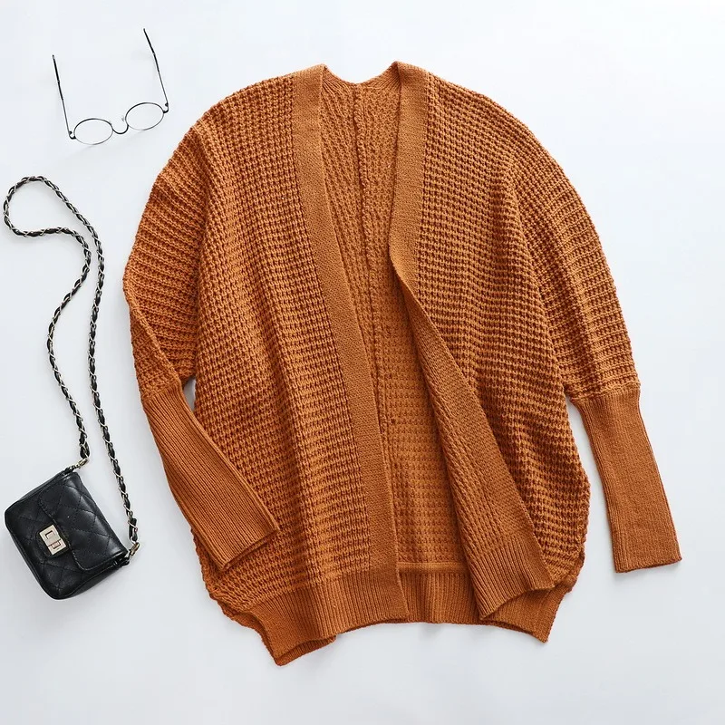 Oeak 2021 Autumn Knitted Cardigan Sweater Casual Long Sleeve Open Stitch Cardigans Outwear Warm Knitwear Coats Women
Oeak 2021 Autumn Knitted Cardigan Sweater Casual Long Sleeve Open Stitch Cardigans Outwear Warm Knitwear Coats Women