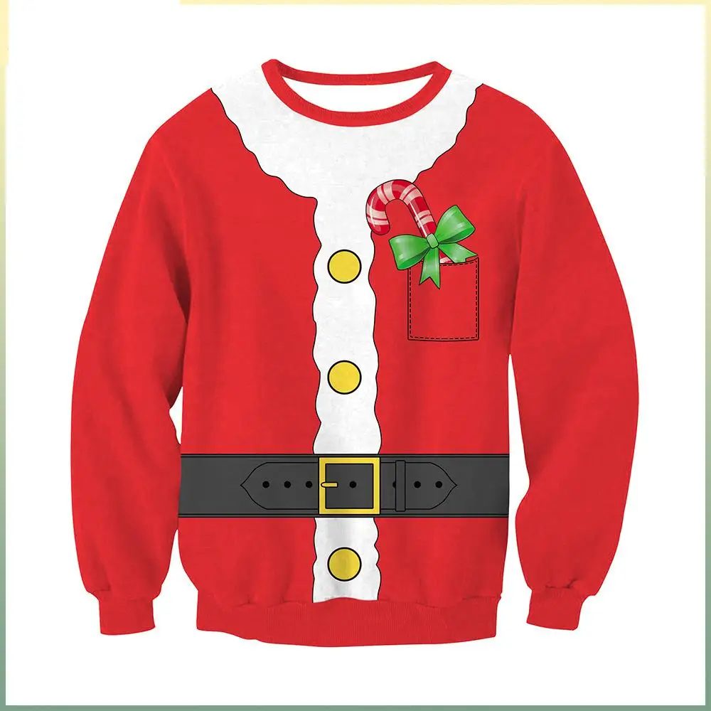 Women Clothing Christmas Belt Printing Round Neck Long Sleeve Lovers Wholesale Hoodies Men Hoodies Sweatshirts Streetwear Hoodie
Women Clothing Christmas Belt Printing Round Neck Long Sleeve Lovers Wholesale Hoodies Men Hoodies Sweatshirts Streetwear Hoodie