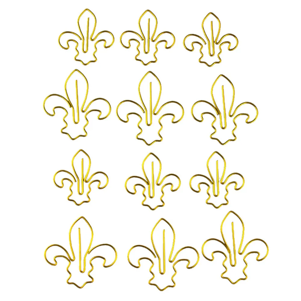 Morning Glory Shaped 12pcs Paper Clips Gold Bookmark Clips, Cute Paperclips Planner Clips for Office School Supplies Decoration
Morning Glory Shaped 12pcs Paper Clips Gold Bookmark Clips, Cute Paperclips Planner Clips for Office School Supplies Decoration