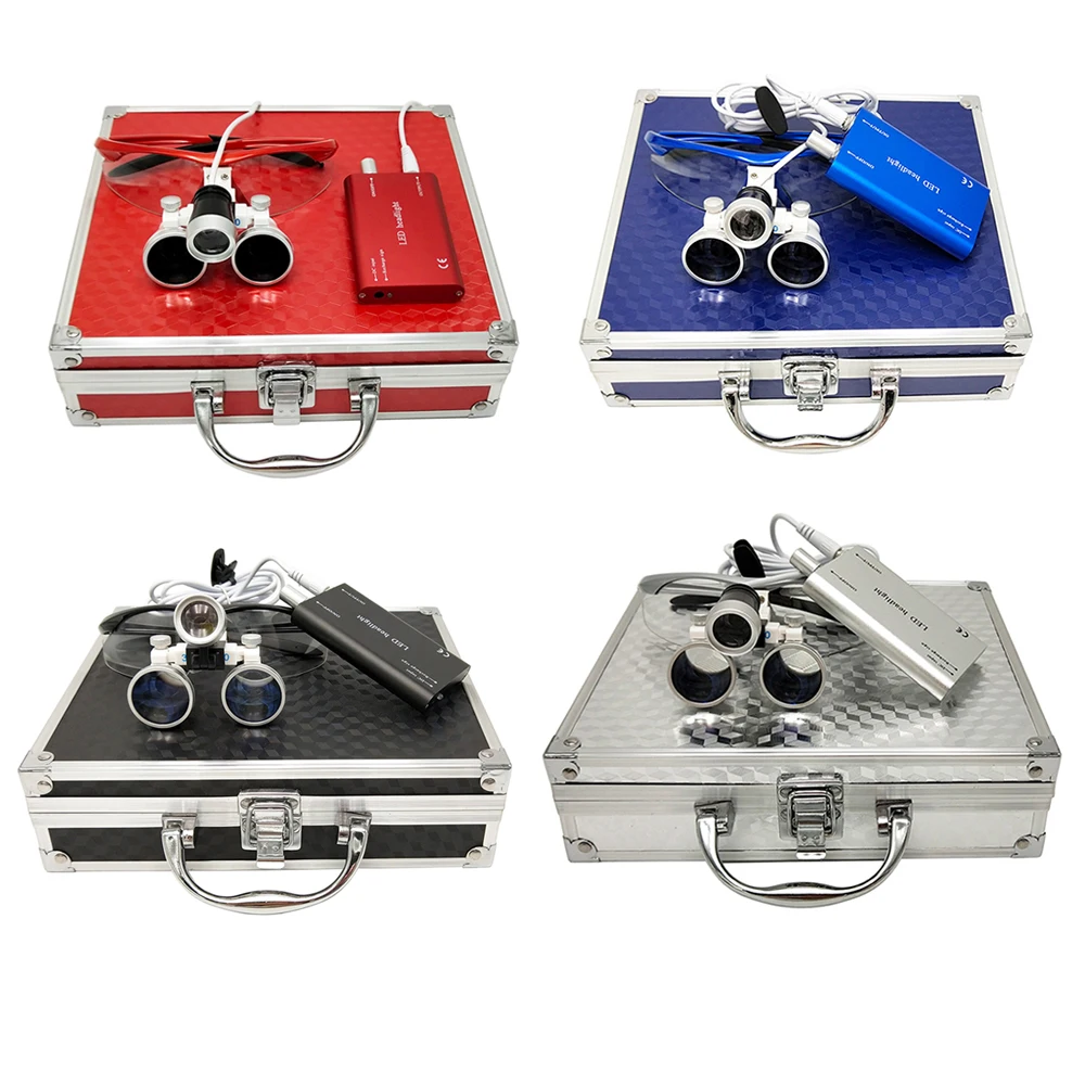 Medical Equipment Manufacturers Dental Equiments 3.5X /2.5X Binocular Magnifier with 1W LED Headlight
Medical Equipment Manufacturers Dental Equiments 3.5X /2.5X Binocular Magnifier with 1W LED Headlight