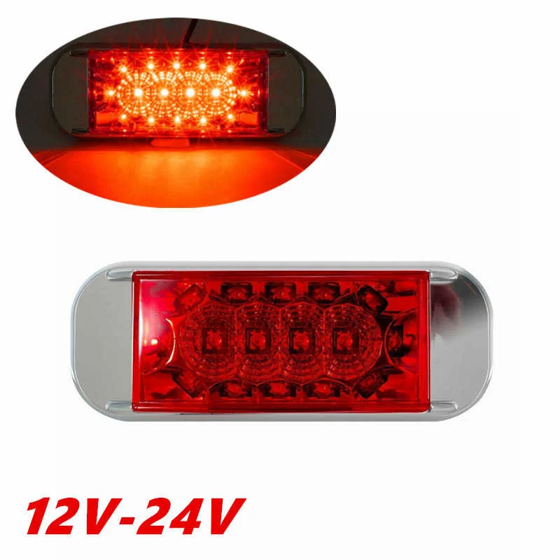 1PCS 12-24V Truck Lights Trailer LED Side Marker Trailer Lights LED Lamp Truck Car Trailer Light Marker Lights For Trucks
1PCS 12-24V Truck Lights Trailer LED Side Marker Trailer Lights LED Lamp Truck Car Trailer Light Marker Lights For Trucks