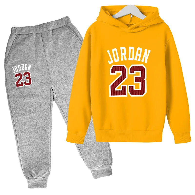 New boy Hoodies Suit 23 Tracksuit Sweatshirt pure cotton Hoodie+Sweat pants Jogging Homme Pullover Sporting Suit Long sleeve
New boy Hoodies Suit 23 Tracksuit Sweatshirt pure cotton Hoodie+Sweat pants Jogging Homme Pullover Sporting Suit Long sleeve