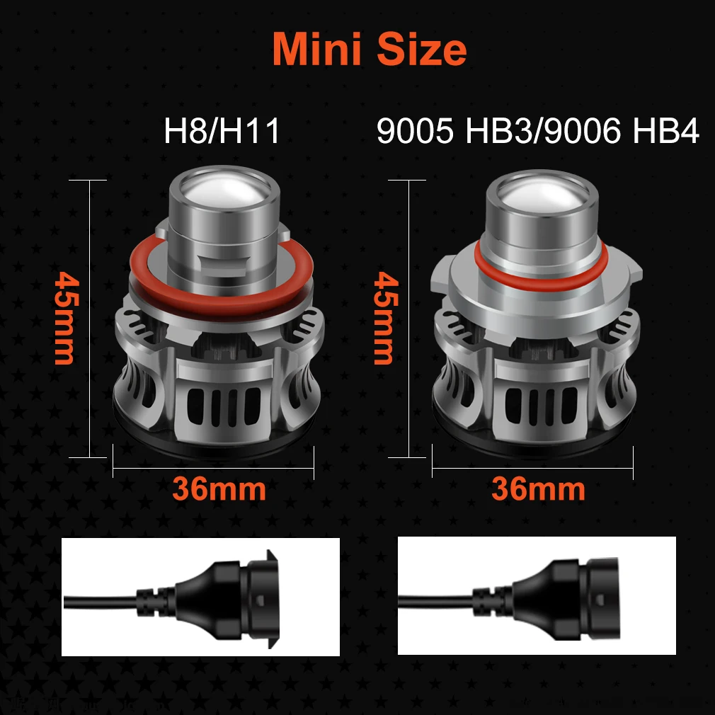 2pcs Mini H8 H11 9005 HB3 9006 HB4 Led Bulbs 15000LM 50W Auto Driving Running Lights laser White Yellow fog light for cars
2pcs Mini H8 H11 9005 HB3 9006 HB4 Led Bulbs 15000LM 50W Auto Driving Running Lights laser White Yellow fog light for cars