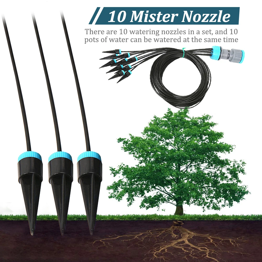 10Pcs Drip Irrigation Kit Plant Watering System Adjustable Micro Irrigation Water-Saving System for Garden Greenhouse Dropship #
10Pcs Drip Irrigation Kit Plant Watering System Adjustable Micro Irrigation Water-Saving System for Garden Greenhouse Dropship #