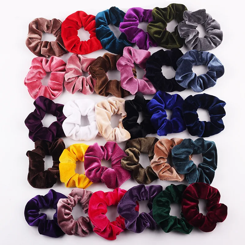 Velvet Scrunchies Black Soft Solid Hair Ties Gum Ponytail Holder Rope Rubber Band Seamless Elastic Hair Bands For Women Girl
Velvet Scrunchies Black Soft Solid Hair Ties Gum Ponytail Holder Rope Rubber Band Seamless Elastic Hair Bands For Women Girl