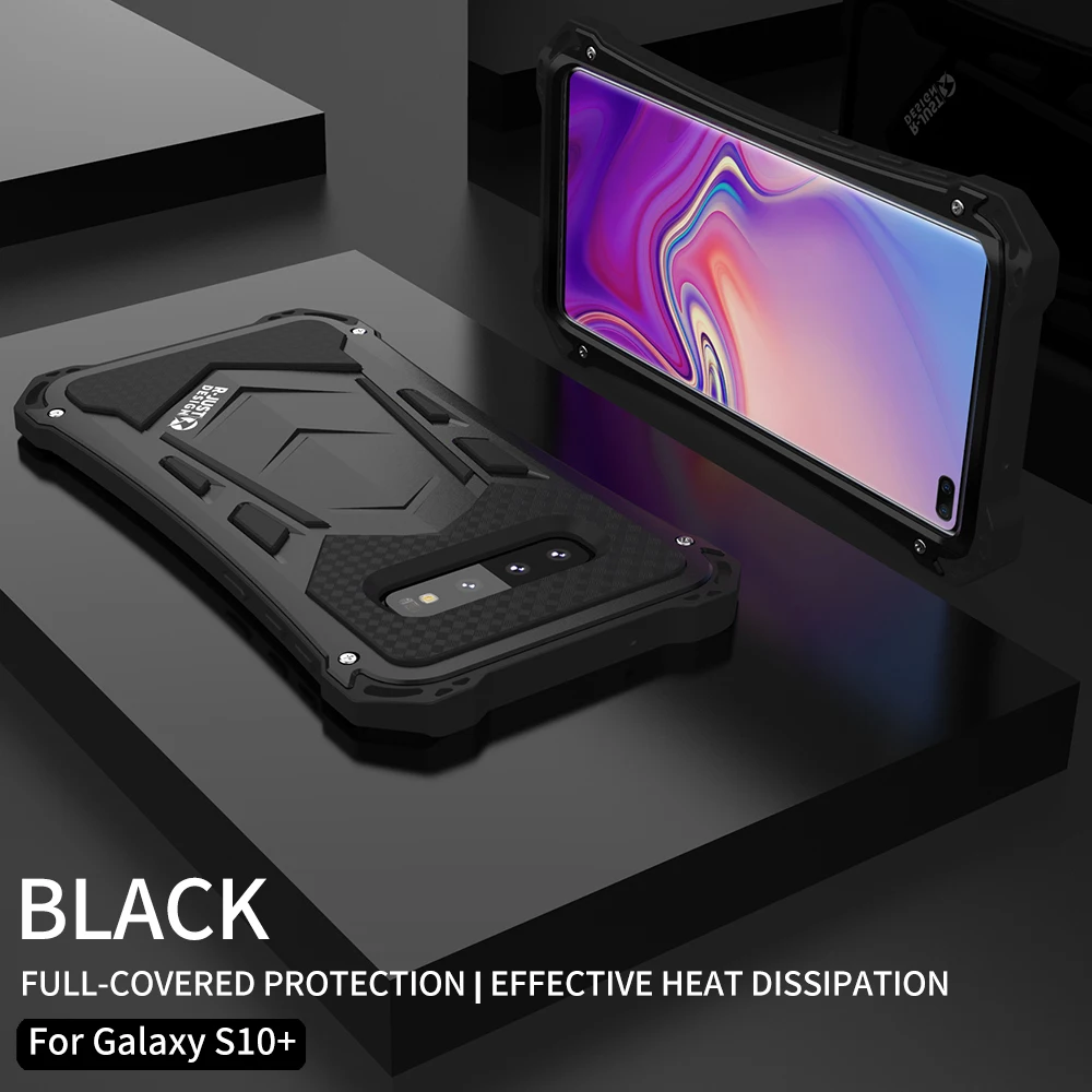 For Samsung Galaxy S10 NOTE 10 Plus 5G Case, Armor Metal Silicone Hybrid Military Heavy Duty Hard Defender Case Protector Cover
For Samsung Galaxy S10 NOTE 10 Plus 5G Case, Armor Metal Silicone Hybrid Military Heavy Duty Hard Defender Case Protector Cover