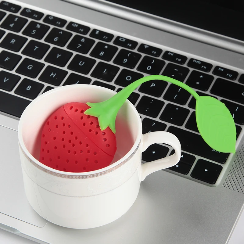 Stosilica 5PCS Silicone Strawberry Loose Herbal Spice Infuser Filter Diffuser Tea Leaf Strainer Tea Bag Household Teaware
Stosilica 5PCS Silicone Strawberry Loose Herbal Spice Infuser Filter Diffuser Tea Leaf Strainer Tea Bag Household Teaware