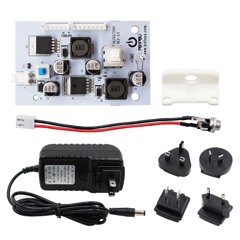 B03F PSU V2.0 плата питания/комплект адаптера переменного тока 12 В для видеоигр запасная часть и аксессуары совместимы с PS1 Fat
B03F PSU V2.0 плата питания/комплект адаптера переменного тока 12 В для видеоигр запасная часть и аксессуары совместимы с PS1 Fat