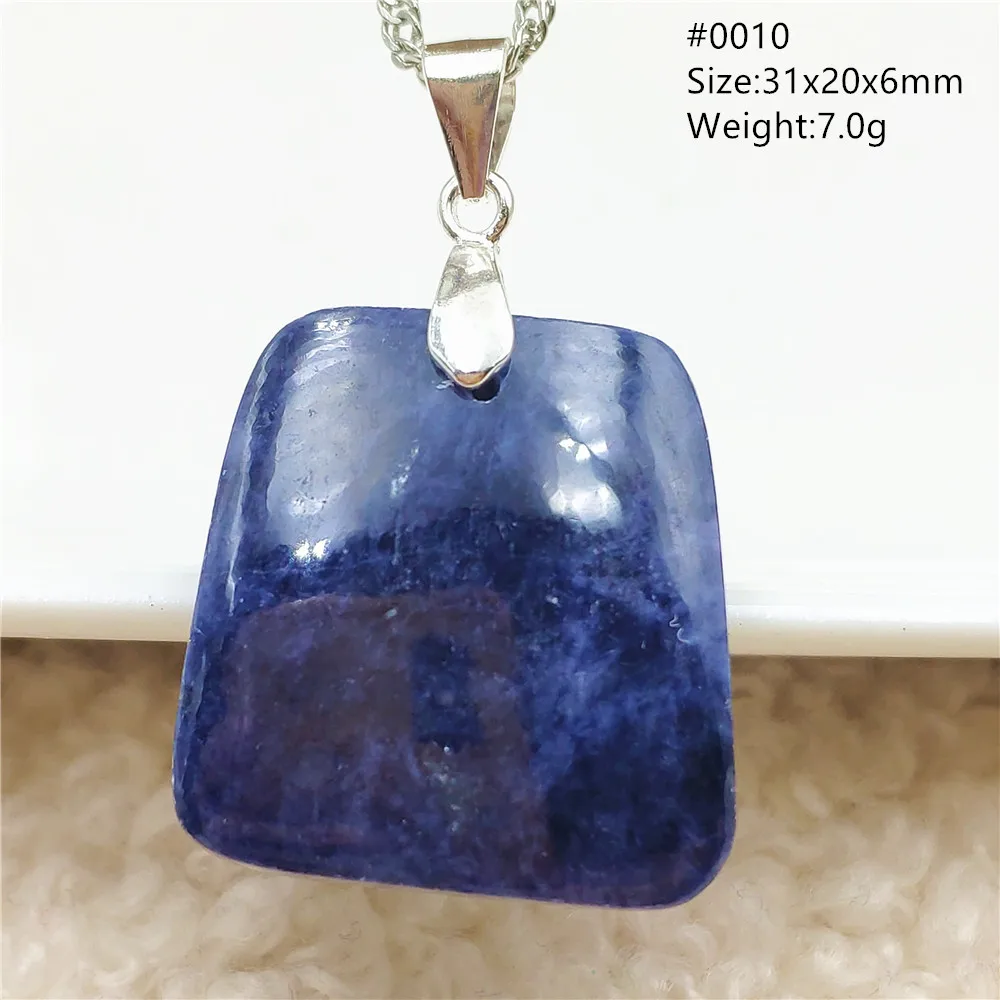 Natural Blue Sapphire Gemstone Pendant Water Drop Oval Women Man Necklace Fashion Jewelry Genuine AAAAAA | Украшения и аксессуары