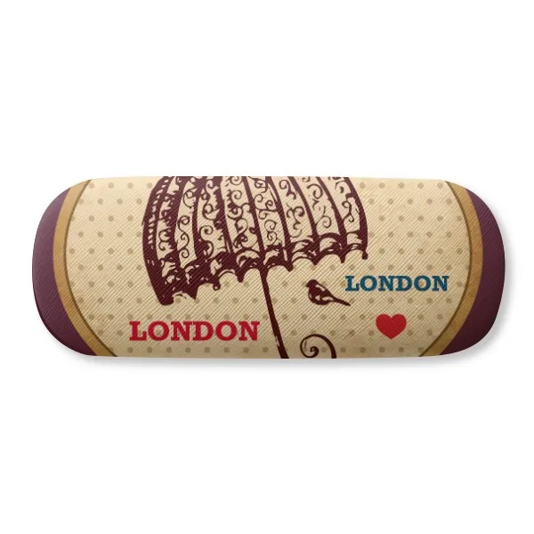UK London Umbrella Stamp British Glasses Case Eyeglasses Clam Shell Holder Storage Box
UK London Umbrella Stamp British Glasses Case Eyeglasses Clam Shell Holder Storage Box