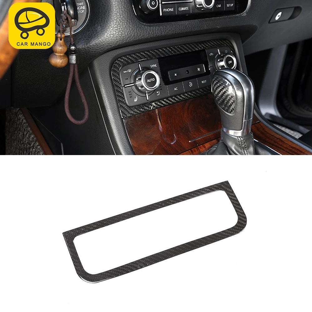 For VW Volkswagen Touareg 2011-2018 Carbon Fiber Center AC Control Panel Frame Switch Cover Sticker Trim Interior Decoration
For VW Volkswagen Touareg 2011-2018 Carbon Fiber Center AC Control Panel Frame Switch Cover Sticker Trim Interior Decoration