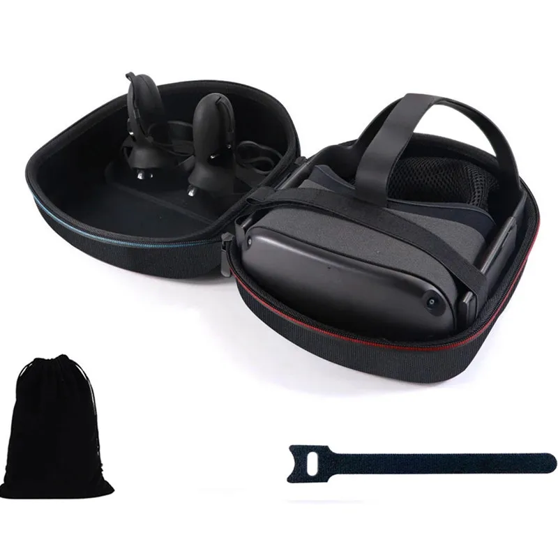 Hard EVA Travel Storage Bag For Oculus Quest 2 VR Headset Portable Convenient Carrying Case VR Headset Controllers Accessories
Hard EVA Travel Storage Bag For Oculus Quest 2 VR Headset Portable Convenient Carrying Case VR Headset Controllers Accessories