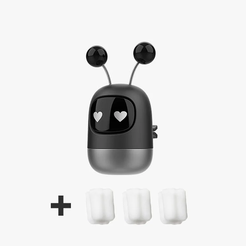 Cute Robot Car Air Freshener Aromatherapy Auto Air Outlet Clip Mount Long-lasting Fragrance Clip Diffuser with 3 Solid Perfume
Cute Robot Car Air Freshener Aromatherapy Auto Air Outlet Clip Mount Long-lasting Fragrance Clip Diffuser with 3 Solid Perfume