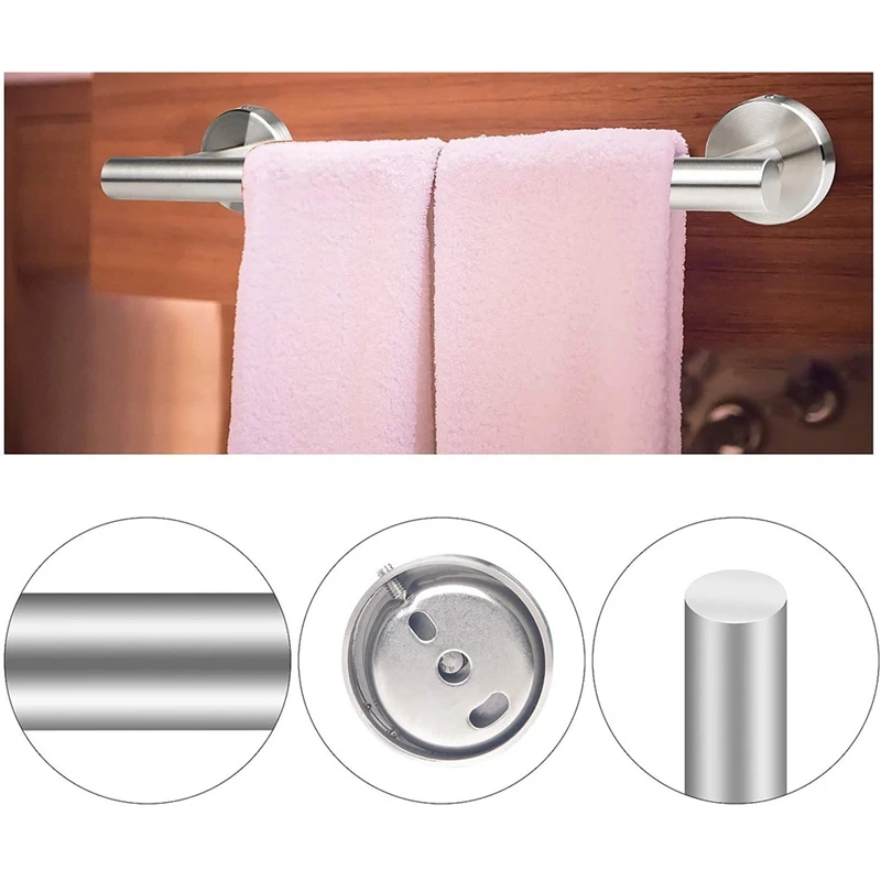 Towel Bars Bathroom Set - Stainless Steel Bathroom Hardware Set Wall Mounted,Heavy Duty Bathroom Kit
Towel Bars Bathroom Set - Stainless Steel Bathroom Hardware Set Wall Mounted,Heavy Duty Bathroom Kit