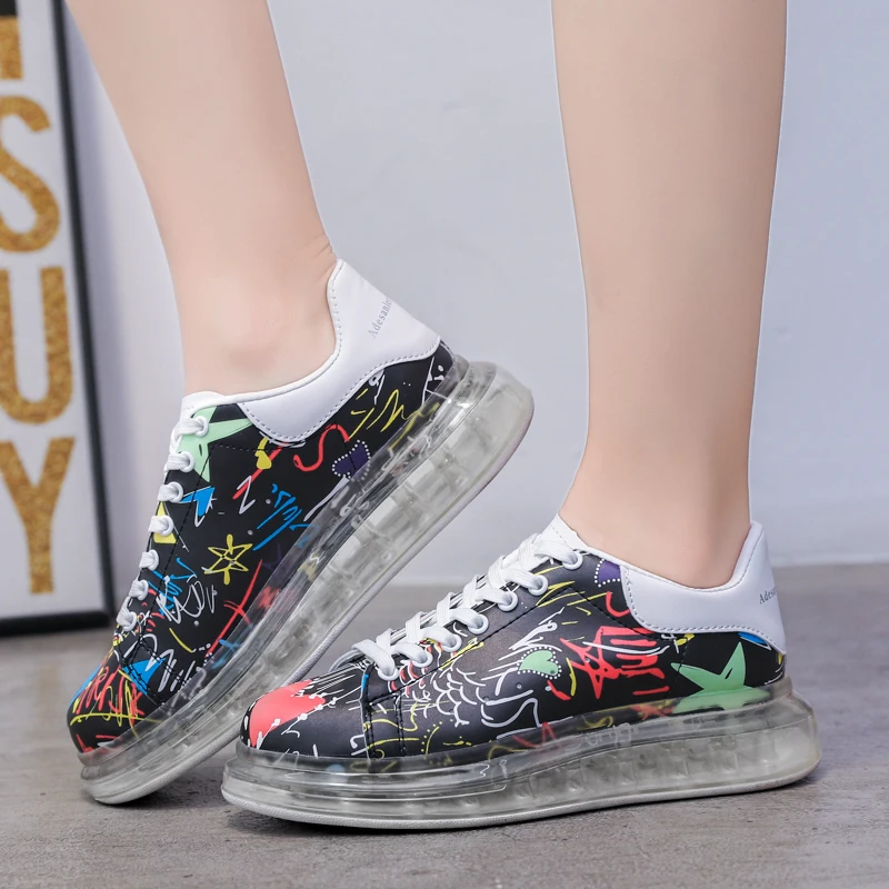 Women's shoes canvas shoes fashion breathable women's vulcanized shoes women casual graffiti shoes lace-up women's low-top shoes
Women's shoes canvas shoes fashion breathable women's vulcanized shoes women casual graffiti shoes lace-up women's low-top shoes