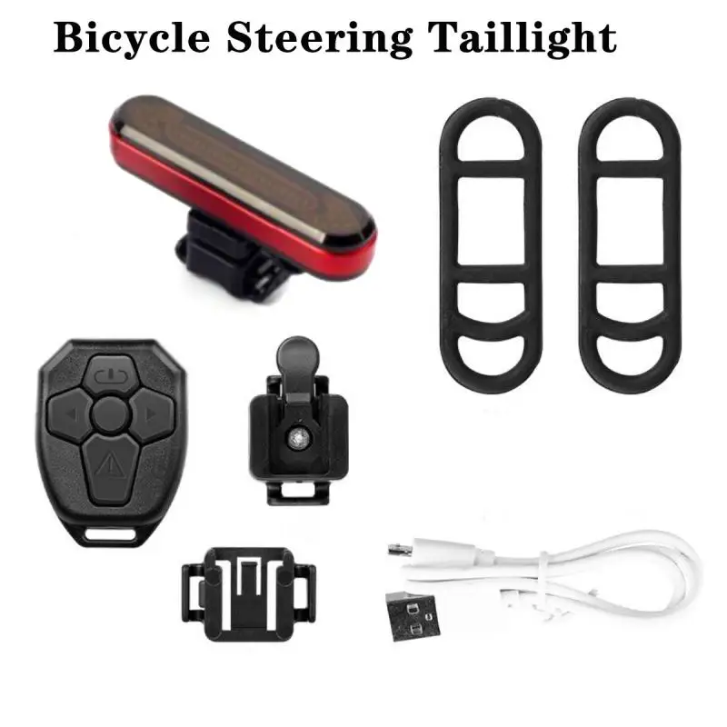 LED Bicycle Turn Signal Lamp MTB Bike Wireless Remote Control Steering Taillight Bike Rear Lamp Night Cycling Safety Warn Lamp 
LED Bicycle Turn Signal Lamp MTB Bike Wireless Remote Control Steering Taillight Bike Rear Lamp Night Cycling Safety Warn Lamp