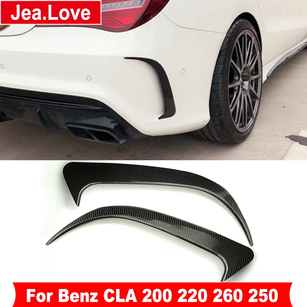 Special Rear Air Knife Bumper Wind Splitter Aprons Blade Decorative Stickers For Benz CLA 200 220 260 250 Styling
Special Rear Air Knife Bumper Wind Splitter Aprons Blade Decorative Stickers For Benz CLA 200 220 260 250 Styling