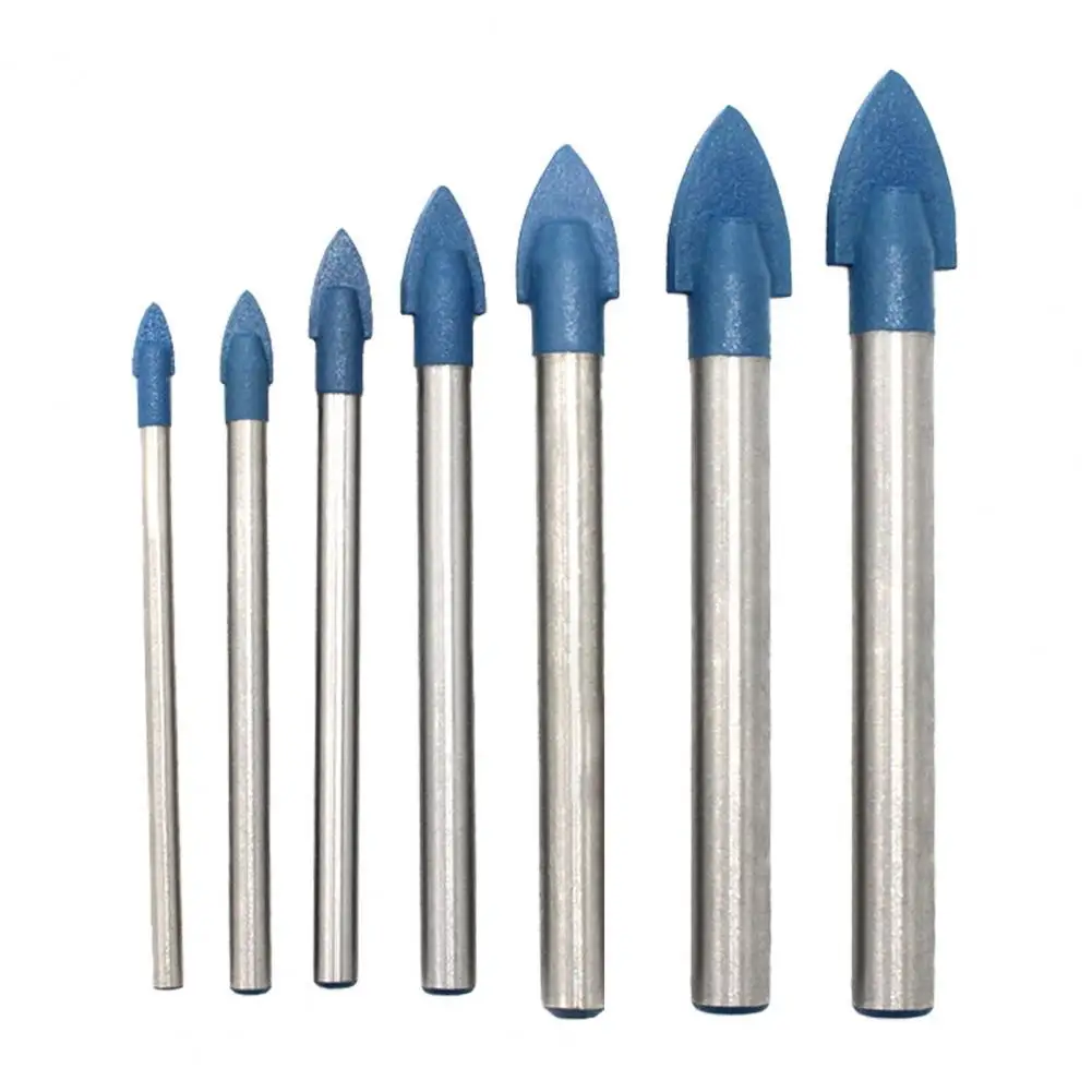 4-14mm Glass Tile Diamond Tip Drill Bit Set Triangle Drill Bit Strong Toughness Alloy Cutter Head Ceramic Tile Marble Drill Bits
4-14mm Glass Tile Diamond Tip Drill Bit Set Triangle Drill Bit Strong Toughness Alloy Cutter Head Ceramic Tile Marble Drill Bits